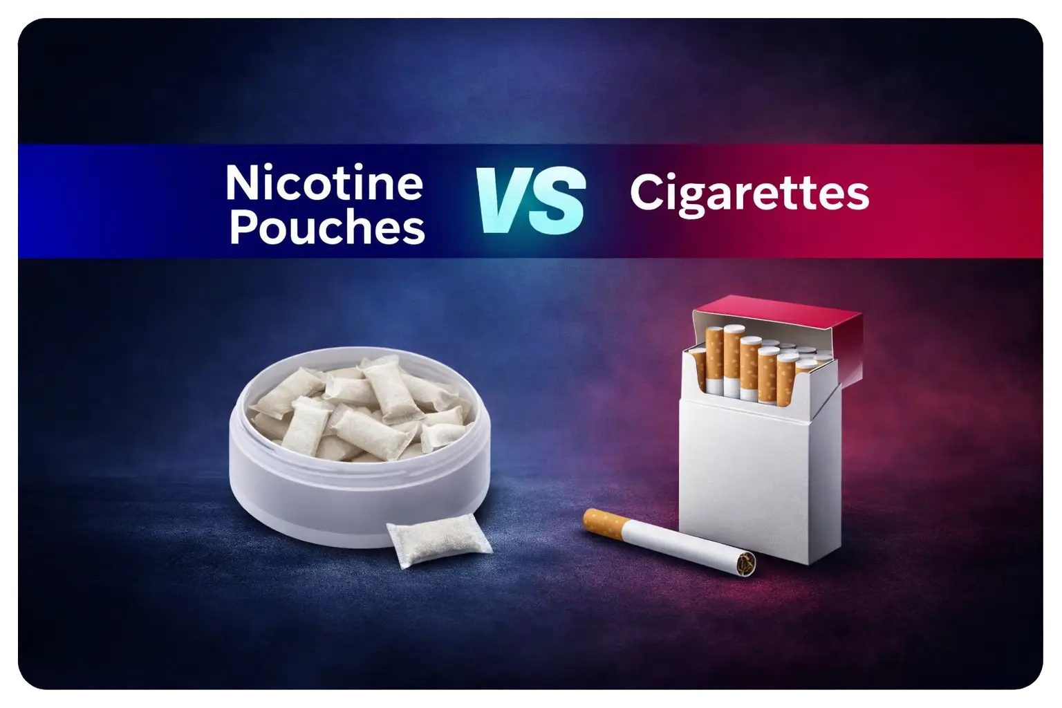 Nicotine Pouches vs Cigarettes  SNUS Nicotine Pouches