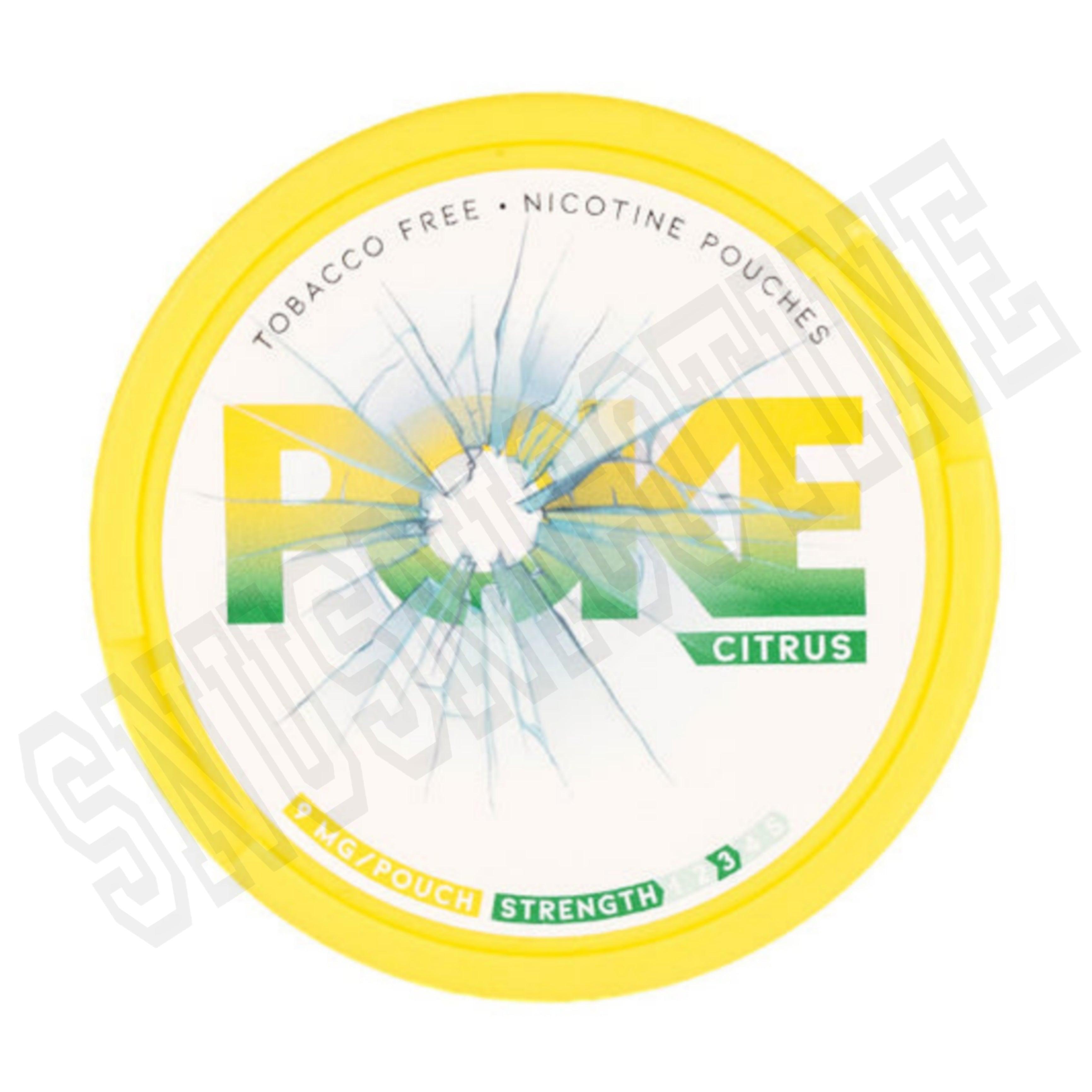 Citrus Poke Nicotine Pouches – SNUS Nicotine Pouches