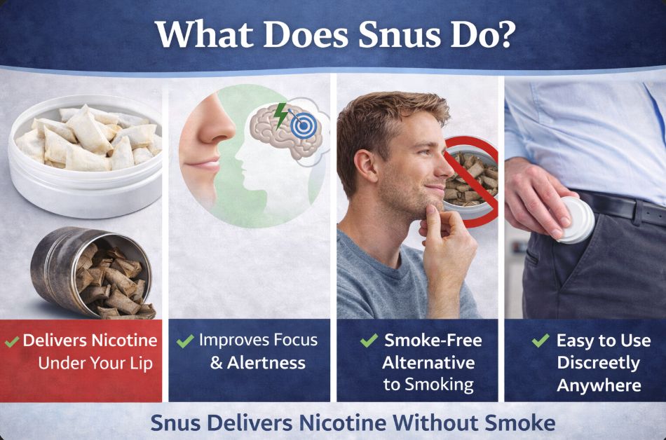 What Does Snus Do