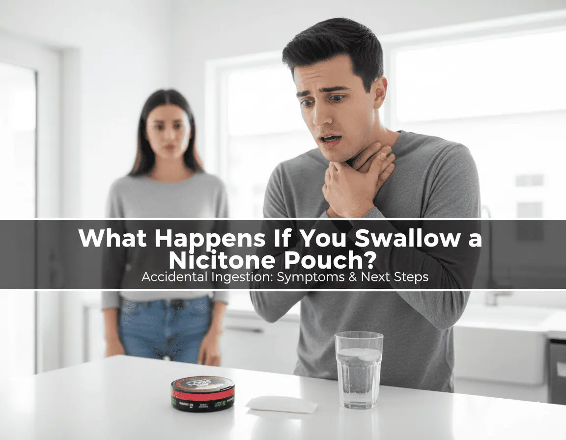 accidentally swallowed nicotine pouch