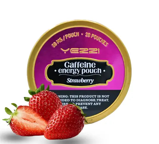 Strawberry Caffeine Energy Pouch