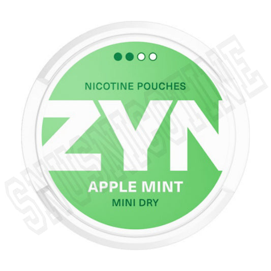 Apple Mint Mini Dry Zyn Nicotine Pouches