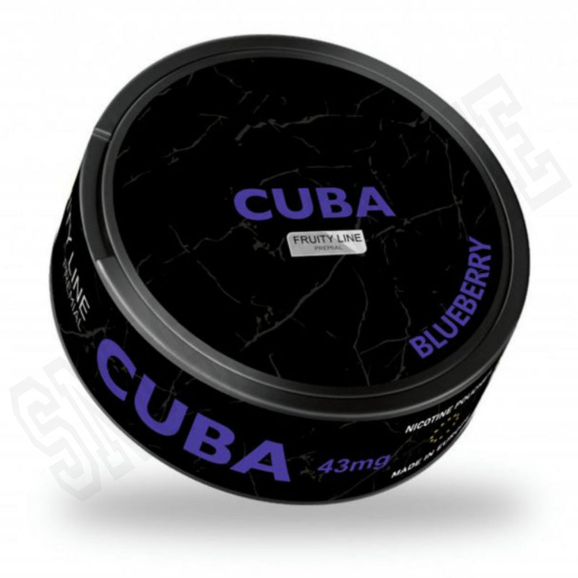 Blueberry Black Cuba Nicotine Pouche