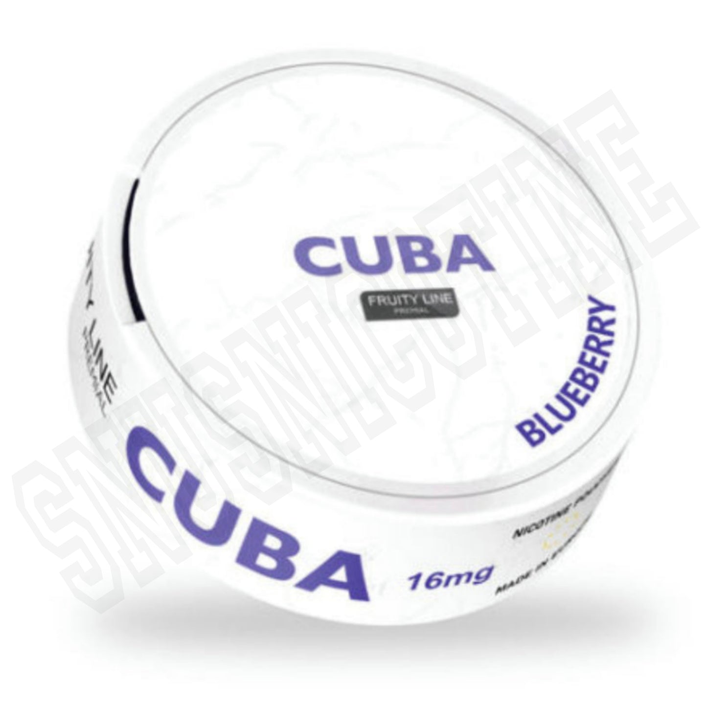 Blueberry White Cuba Nicotine Pouche