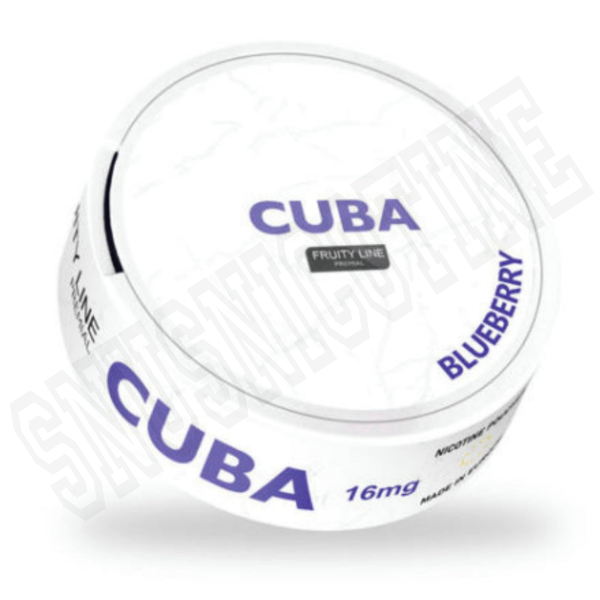 Blueberry White Cuba Nicotine Pouche