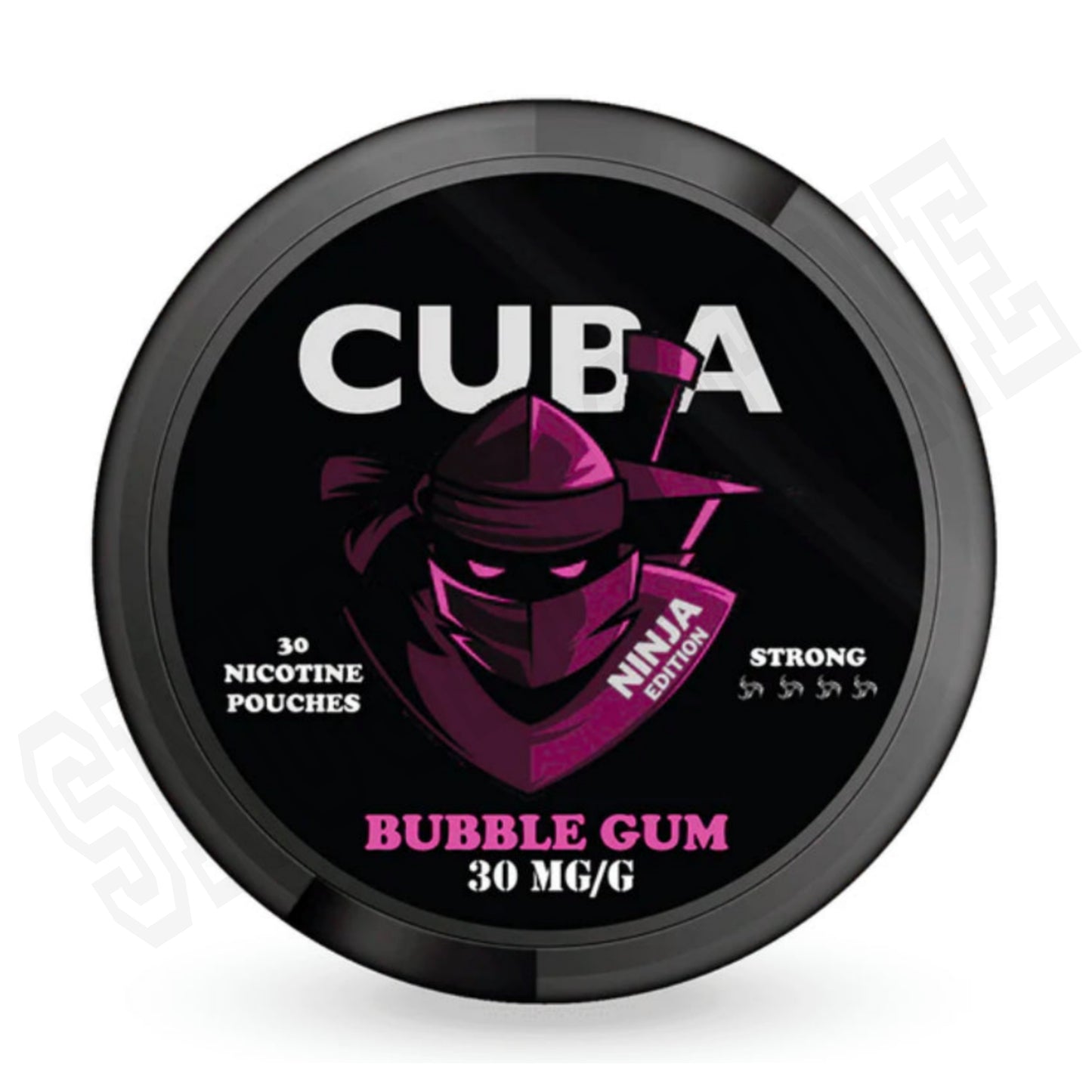 Bubblegum Black Cuba Nicotine Pouche