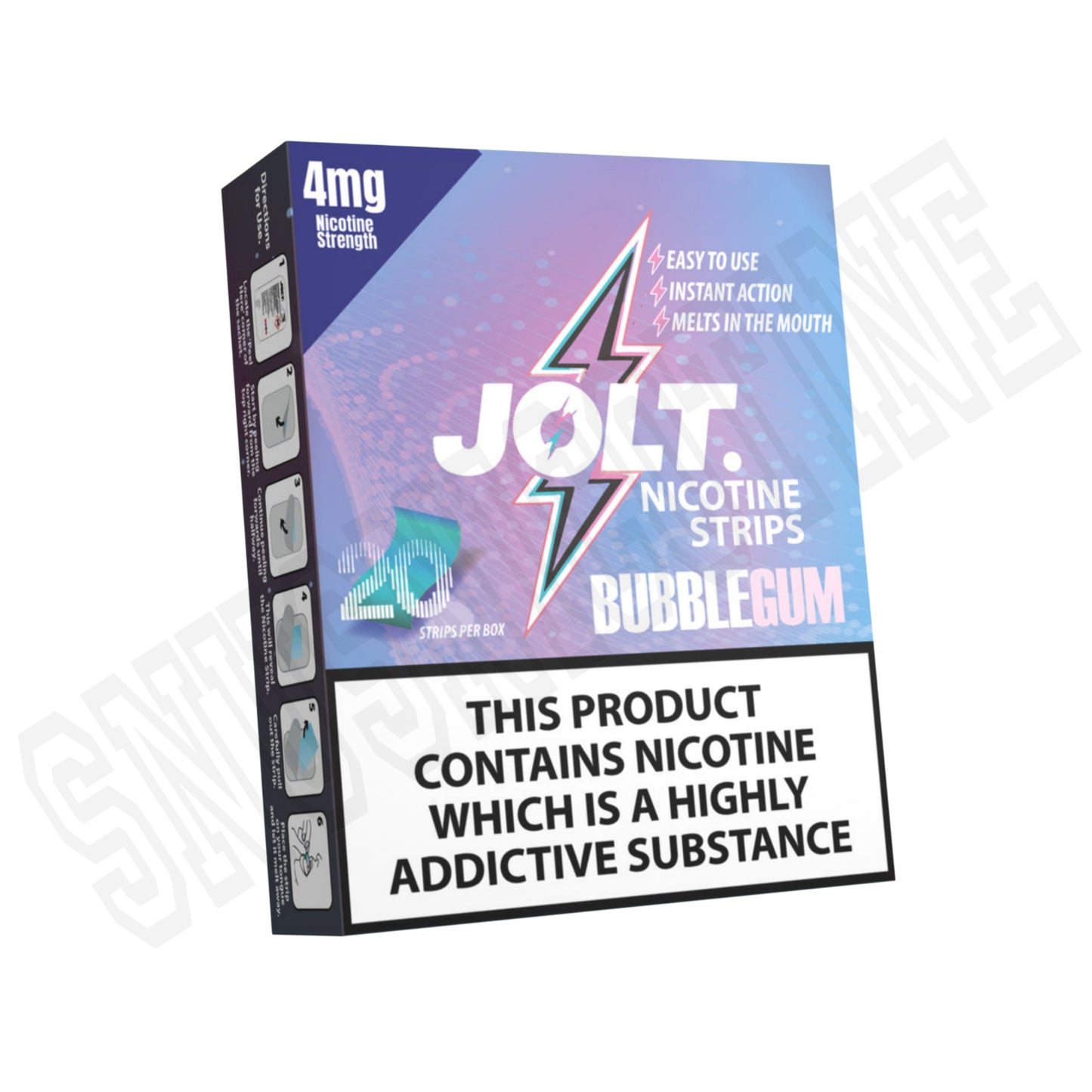 Bubblegum Jolt Nicotine Strips