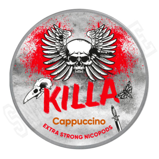 Cappuccino KILLA Nicotine Pouches| Lowest Price In UK