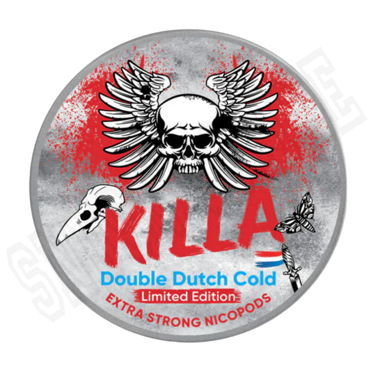 Double Dutch Cold Mint KILLA Nicotine Pouches| Great Sale