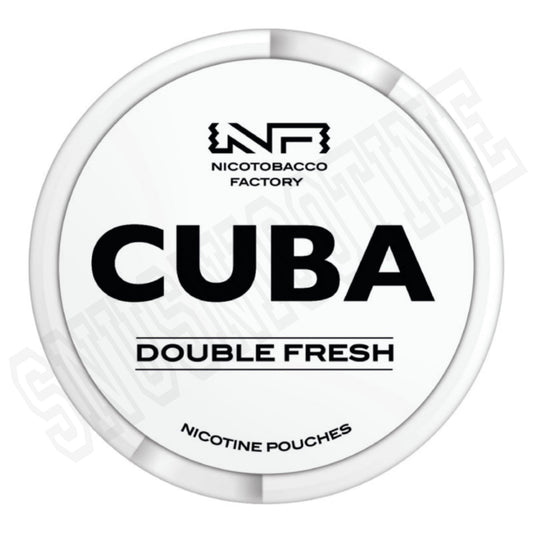 Double Fresh White Cuba Nicotine Pouche