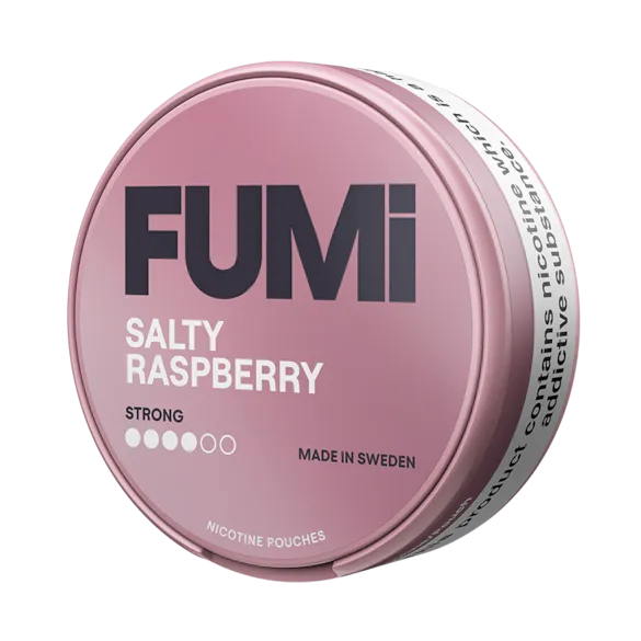 Salty Raspberry FUMi Nicotine Pouches