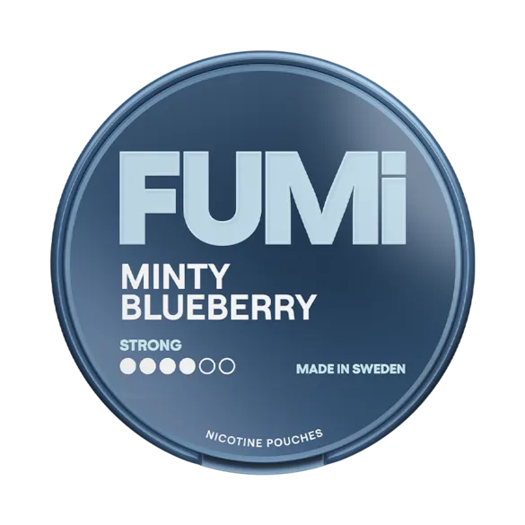 Minty Blueberry FUMi Nicotine Pouches