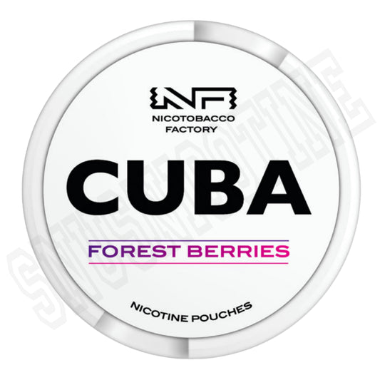 Forest Berries Cuba Nicotine Pouche