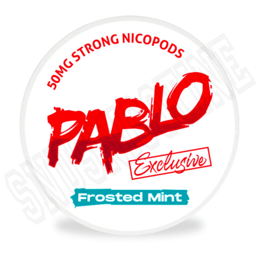 Frosted Mint Pablo Nicotine Pouches| Great Deal Today