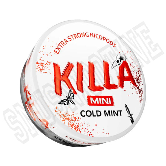 Mini Cold Mint KILLA Nicotine Pouches| Lowest Wholesale Price In UK