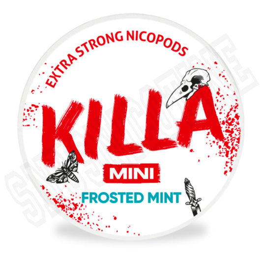 Mini Frosted Mint KILLA Nicotine Pouches| Lowest Price In UK