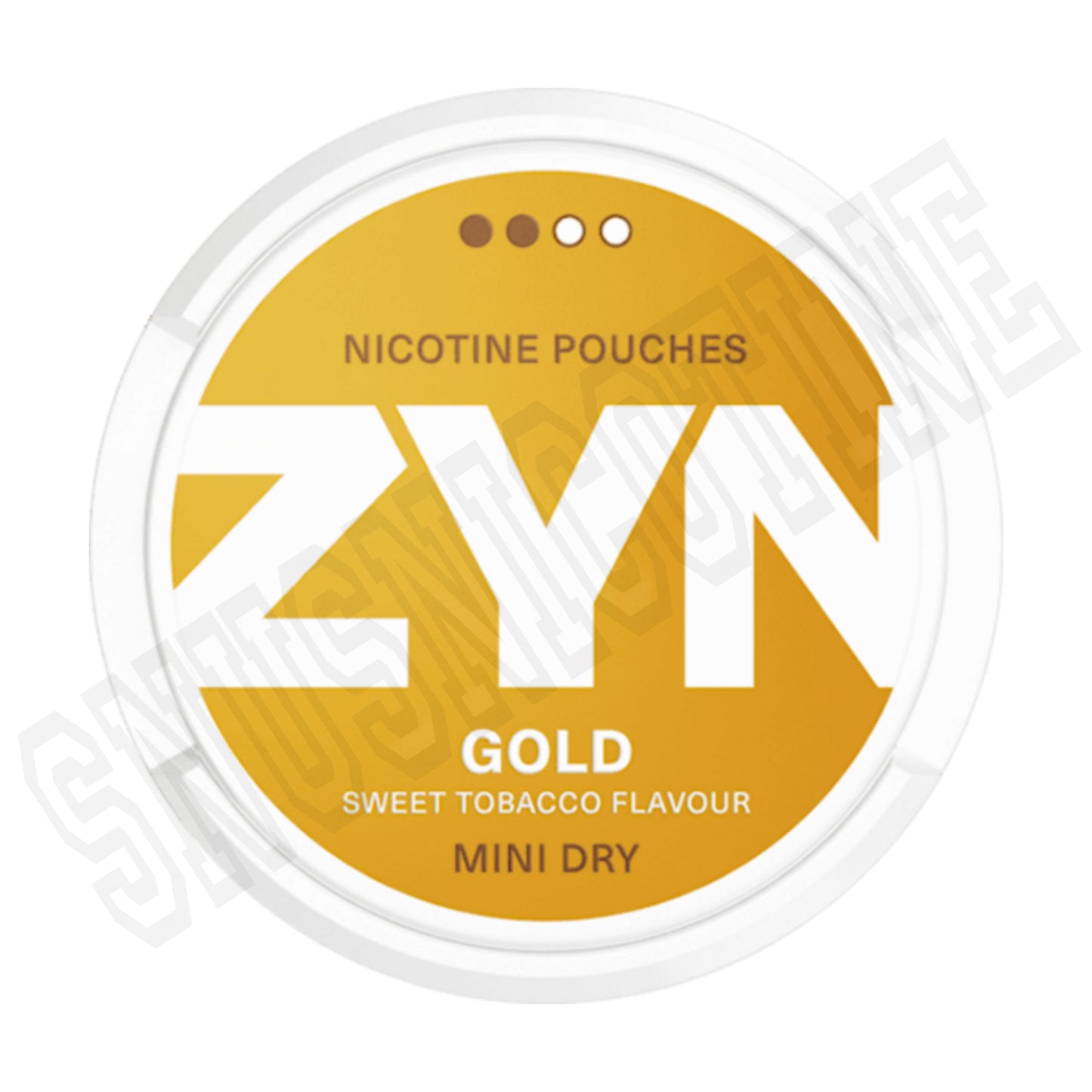 Mini Gold Zyn Nicotine Pouches (3 Mg)