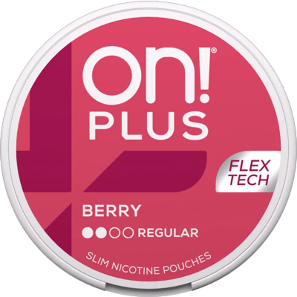BERRY ON! PLUS NICOTINE POUCH