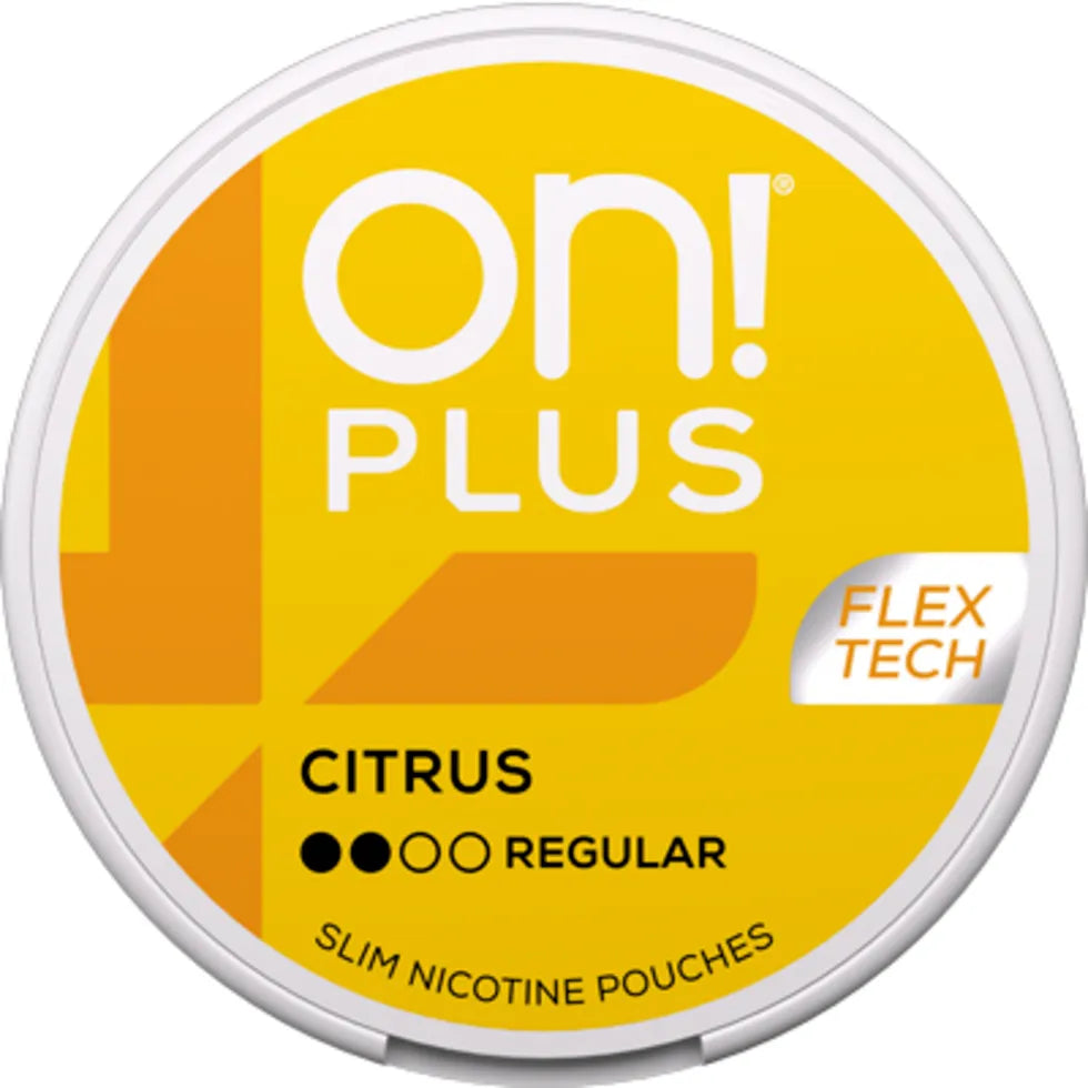 CITRUS ON! PLUS NICOTINE POUCH
