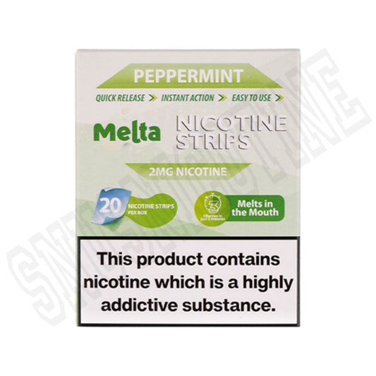 Peppermint Melta Nicotine Strips