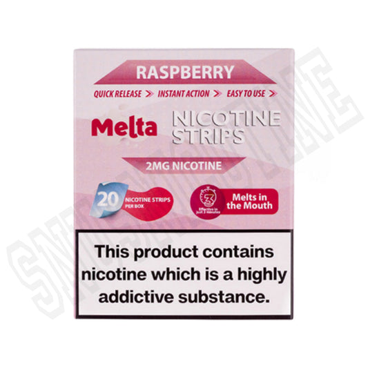 Raspberry Melta Nicotine Strips