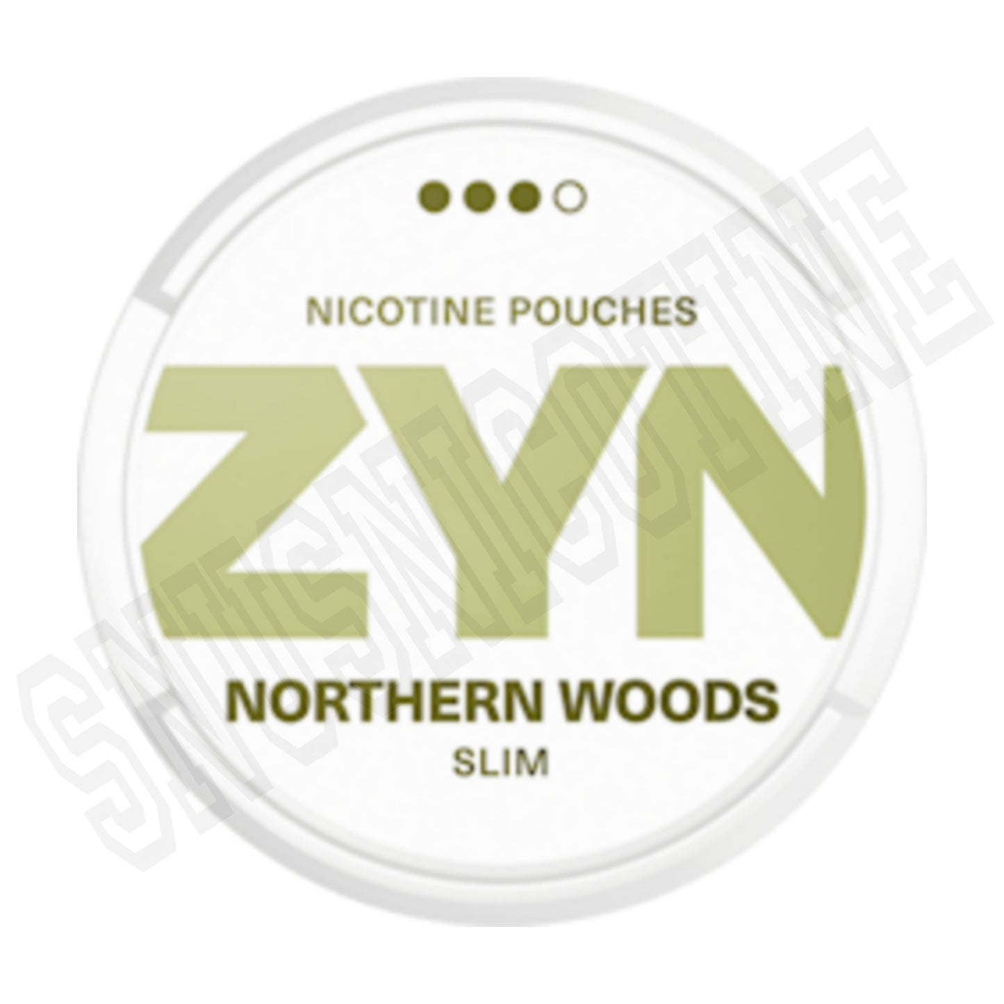 Slim Northern Woods Strong Zyn Nicotine Pouches