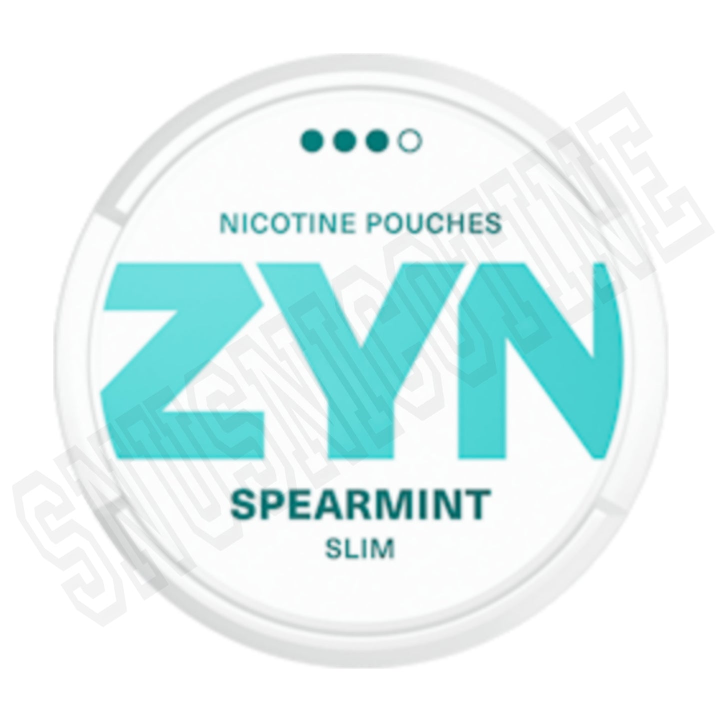 Slim Spearmint Strong Zyn Nicotine Pouches