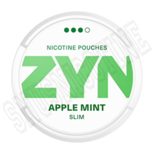 Slim Strong Apple Mint Zyn Nicotine Pouches