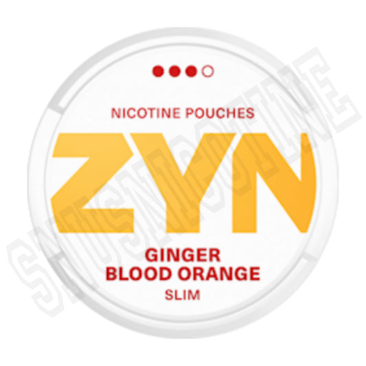 Slim Strong Ginger Blood Orange Zyn Nicotine Pouches