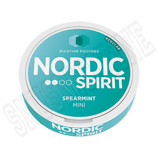 Spearmint mini Nordic Spirit Nicotine Pouches