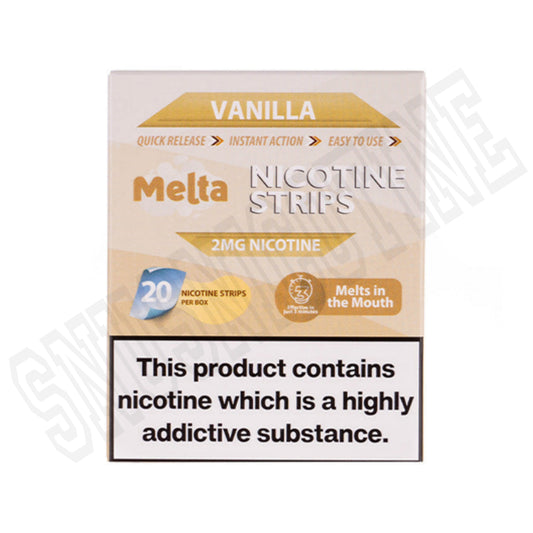 Vanilla Melta Nicotine Strips