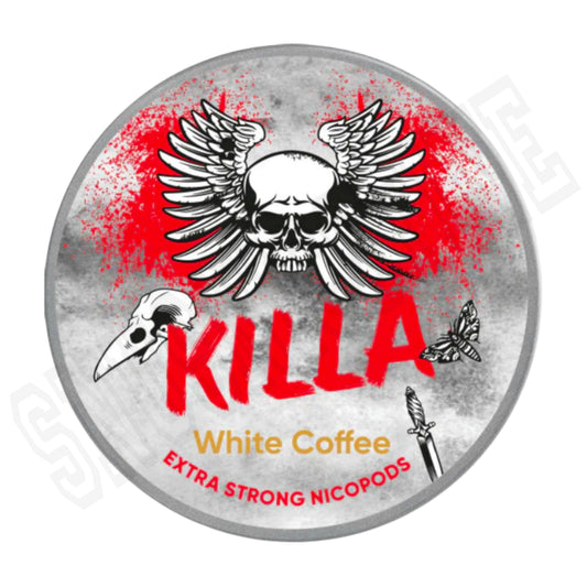White Coffee KILLA Nicotine Pouches| Great Deal Today