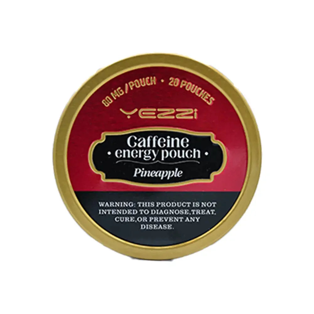 Pineapple Yezzi Caffeine Energy Pouch